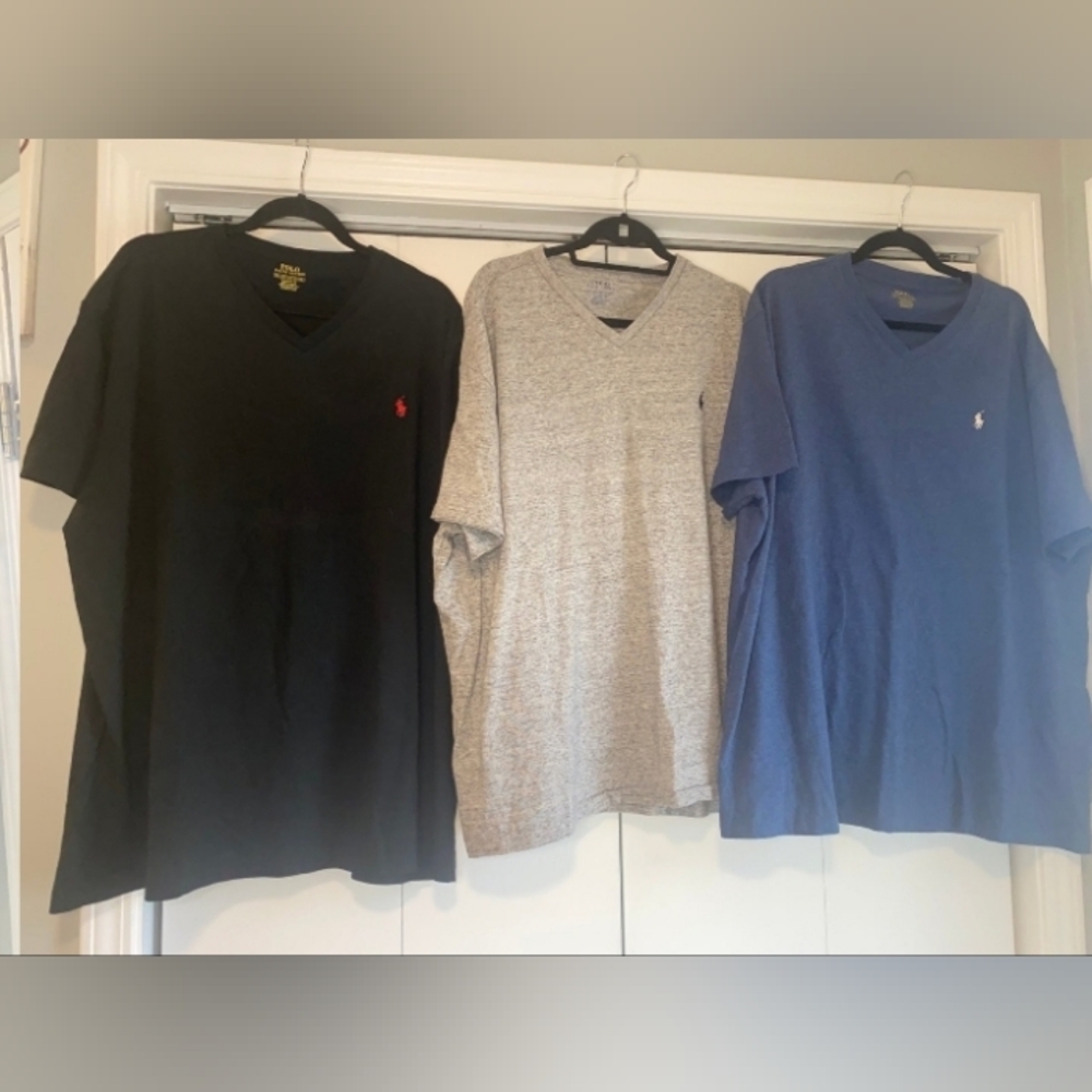 SOLD Ralph Lauren Polo V-neck T-shirts*TALL* SOLD